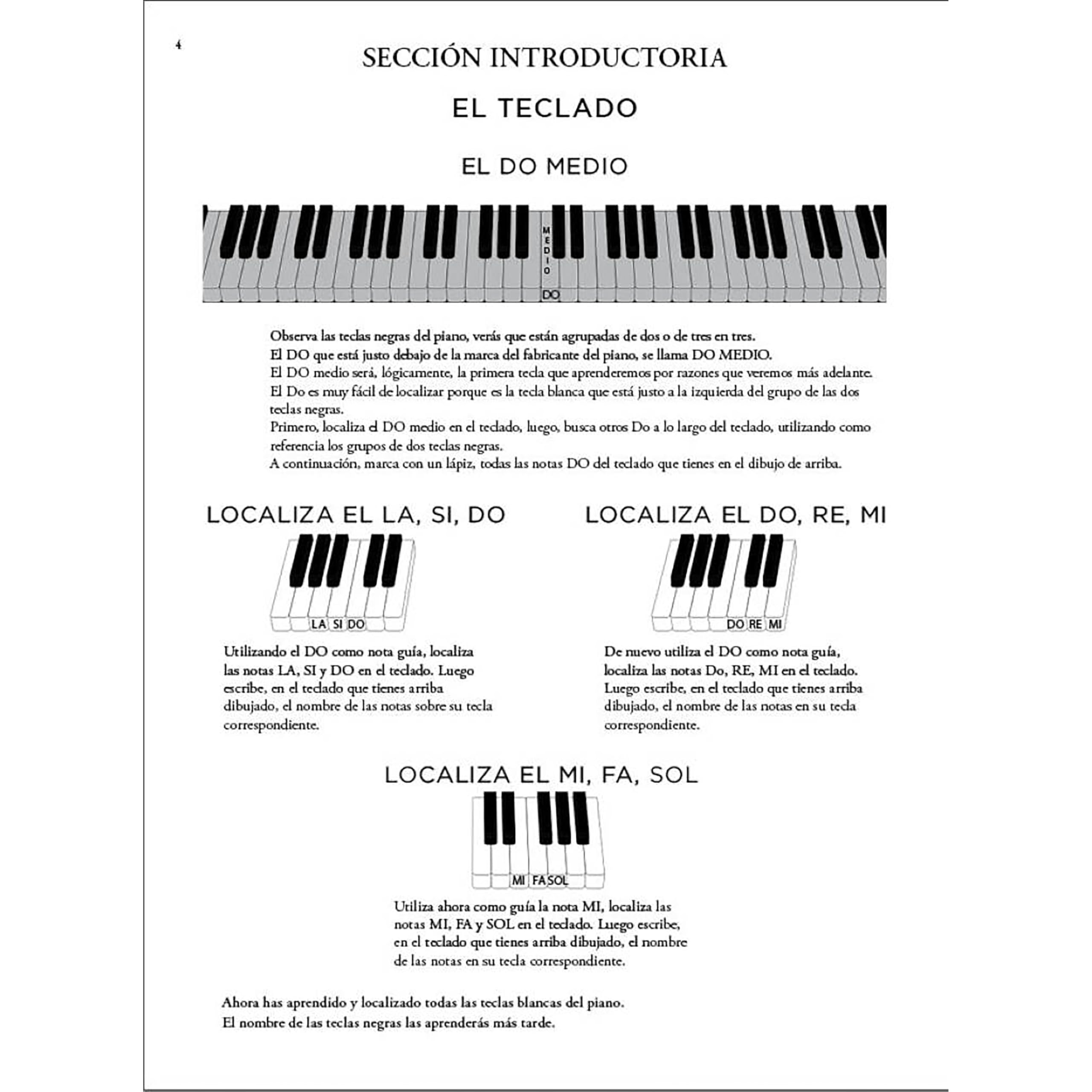 Curso De Piano Para Adultos Volumen 1