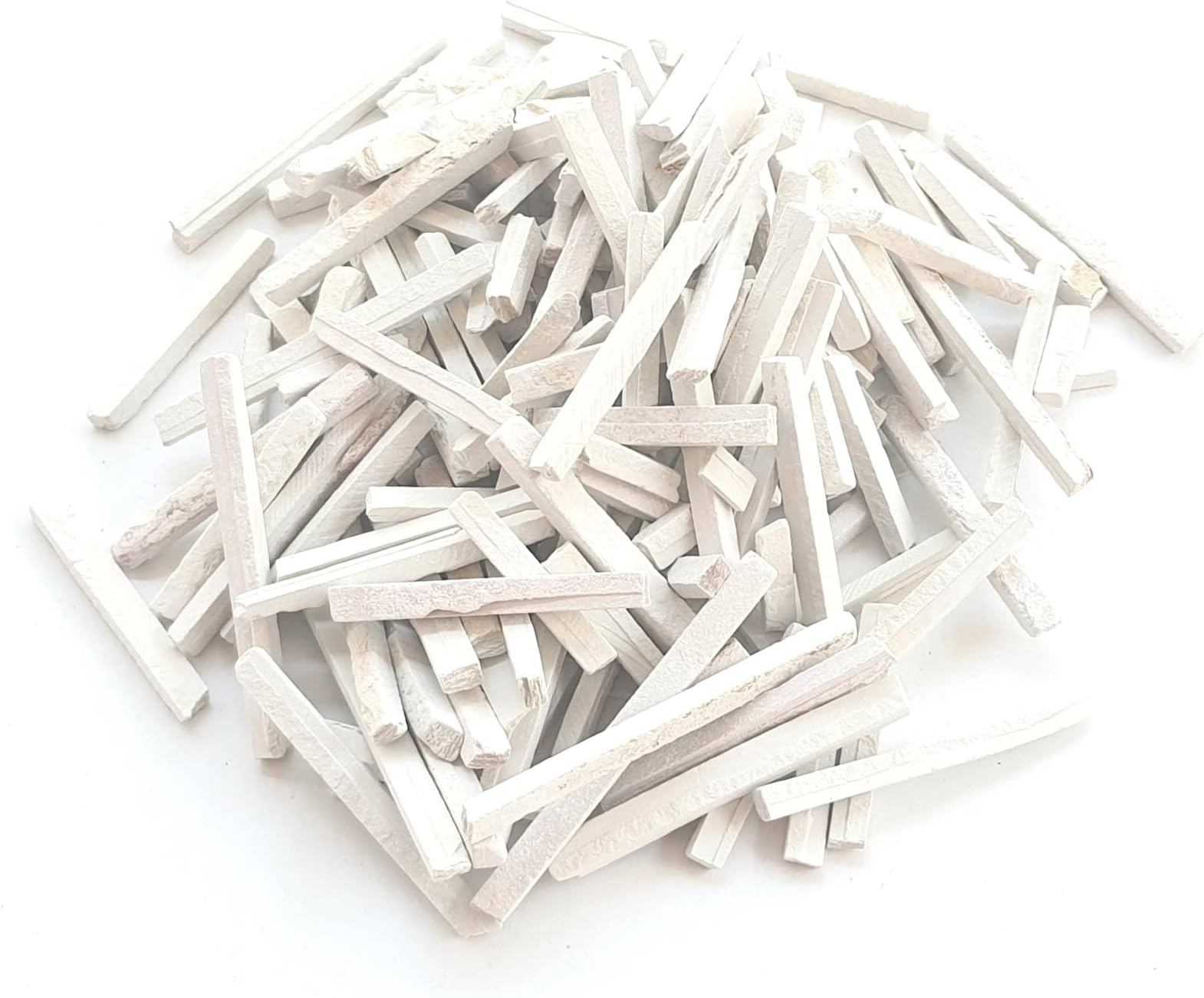 Generic White Color Slate Pencils For Writing Thin (250 Grams)