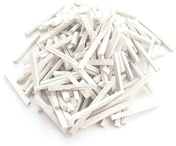 Generic White Color Slate Pencils For Writing Thin 250 Grams
