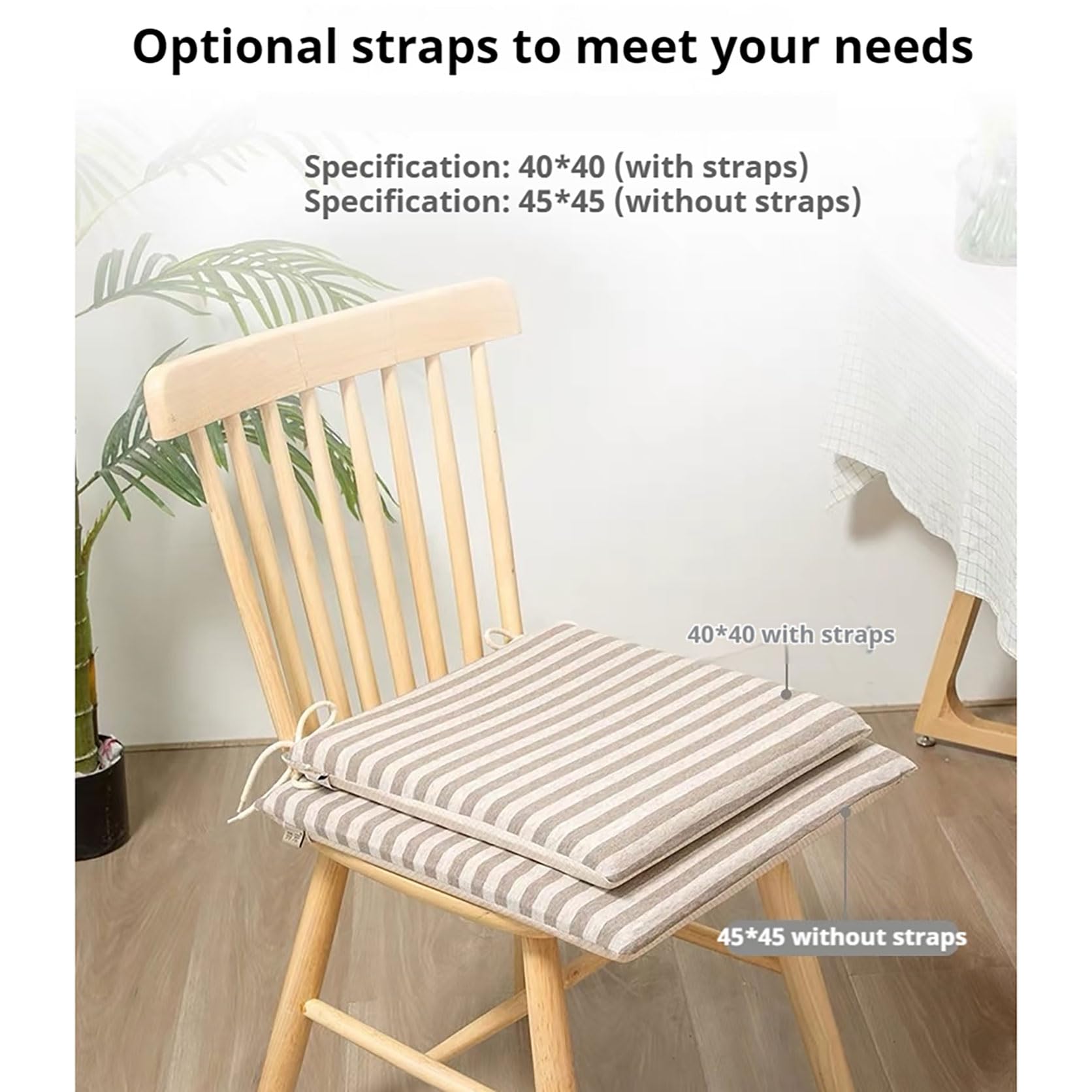 MemoFoam Krzesła Cushs 2k 45x45cm Miękkie Pa do jadalni na zewnątrz Salon Patio i Samochód Ulepszone T & Wsparcie