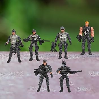 Amazon | Simhoa 6ピース 特殊部隊 アーミーメン