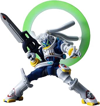 海洋堂 レガシーOFリボルテック OVERMAN キングゲイナー 約120mm ABS&amp;PVC製 塗装済み可動フィギュア LR-014