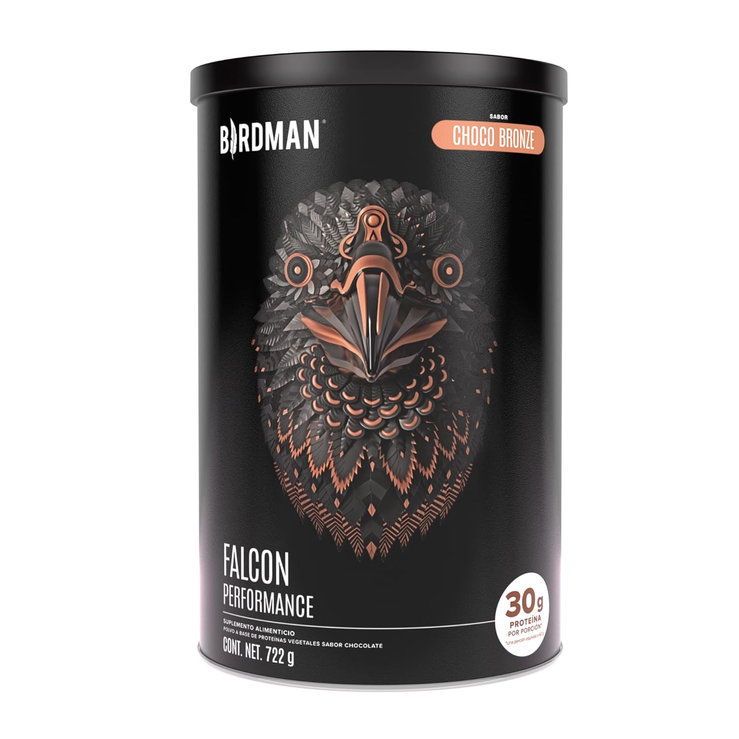 Birdman Falcon Performance Proteina Premium Alto Rendimiento En Polvo, 30gr proteina y 3gr Creatina por porción, Sin Inflamacion, Sin Acne, Sabor Golden Vanilla | 19 servicios |...