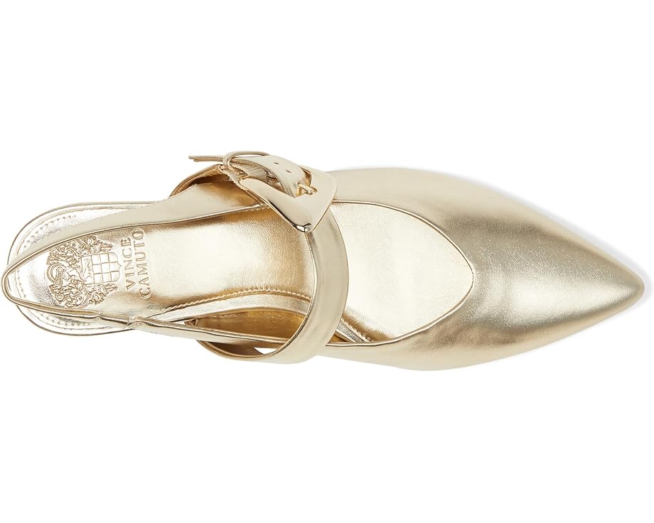 Vince Camuto Amoret Buckle Slingback Flat Mule - Top View
