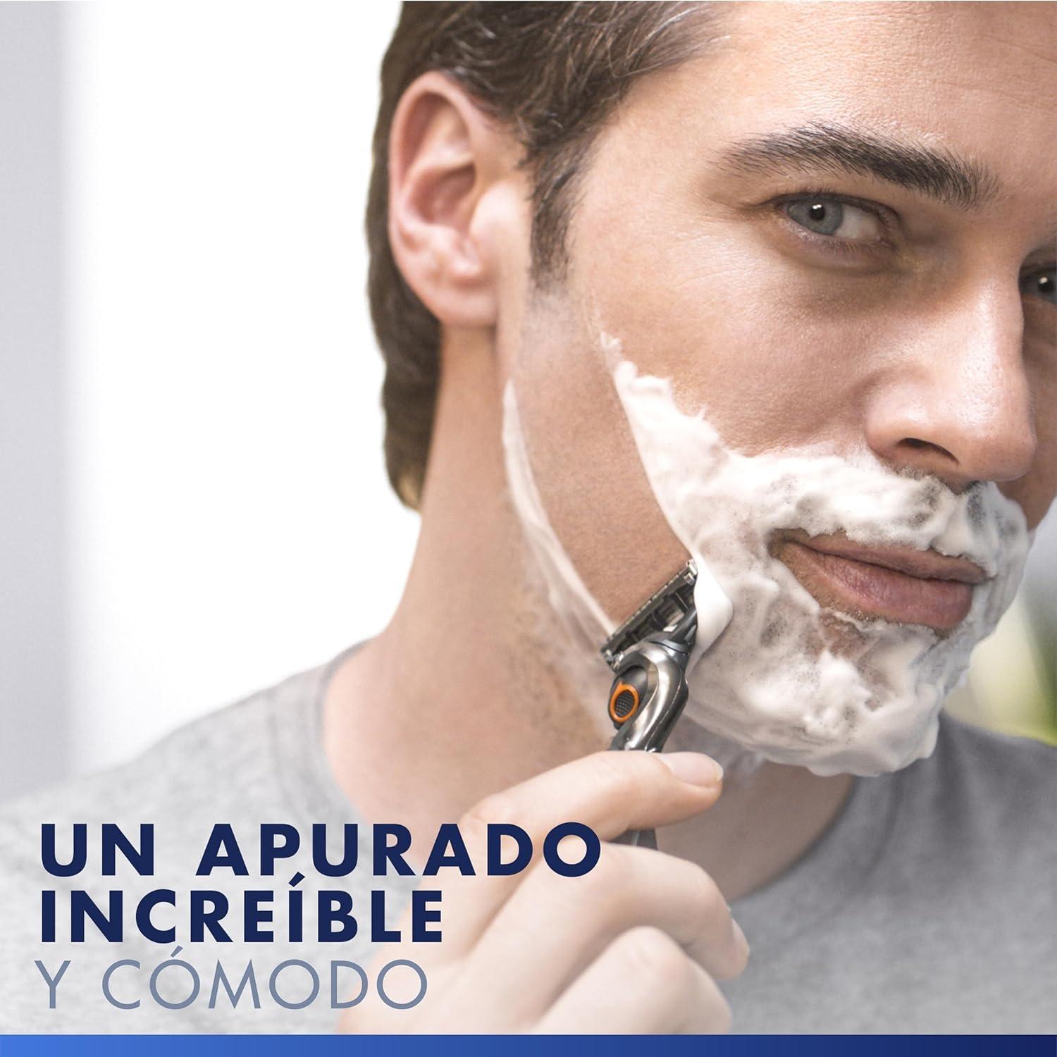 Gillette - Afeitadora para hombre, 12 recambios de 5 cuchillas, auténticas, con banda lubricante delantera y después para un afeitado de cerca y una comodidad increíbles, 1 recarga por 30 afeitados