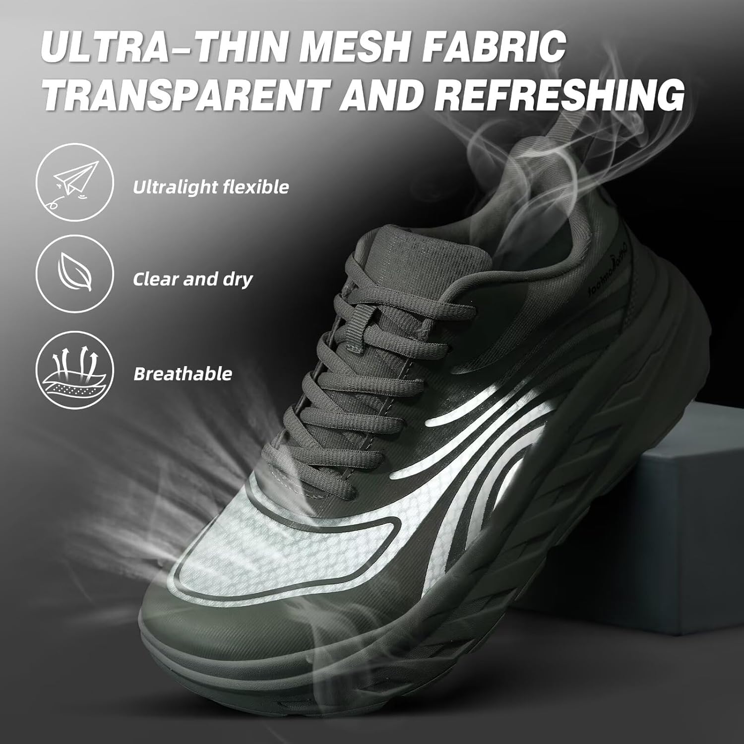 Women's Orthopedic Diabetic Wide Running Shoes: Comfortable Casual Arch Support Plantar Fasciitis Sports Sneakers, Orthotic Swollen Feet Work Tennis Walking Shoes for Ankle and Heel Pain Relief - Image 7