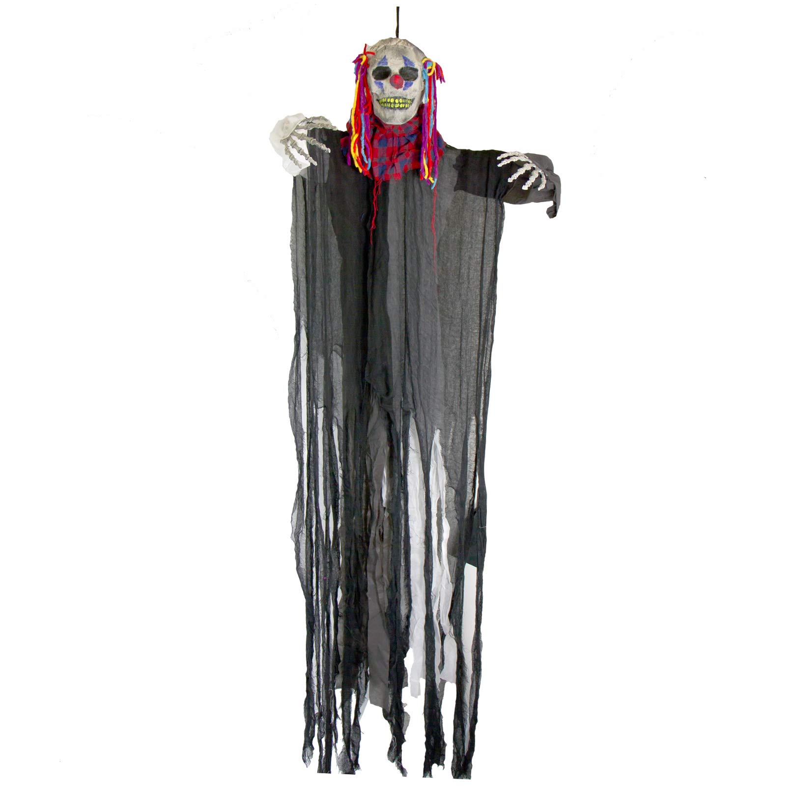 Buy Sunstar Industries 63" Hanging Creepy Killer Scary Clown Skull