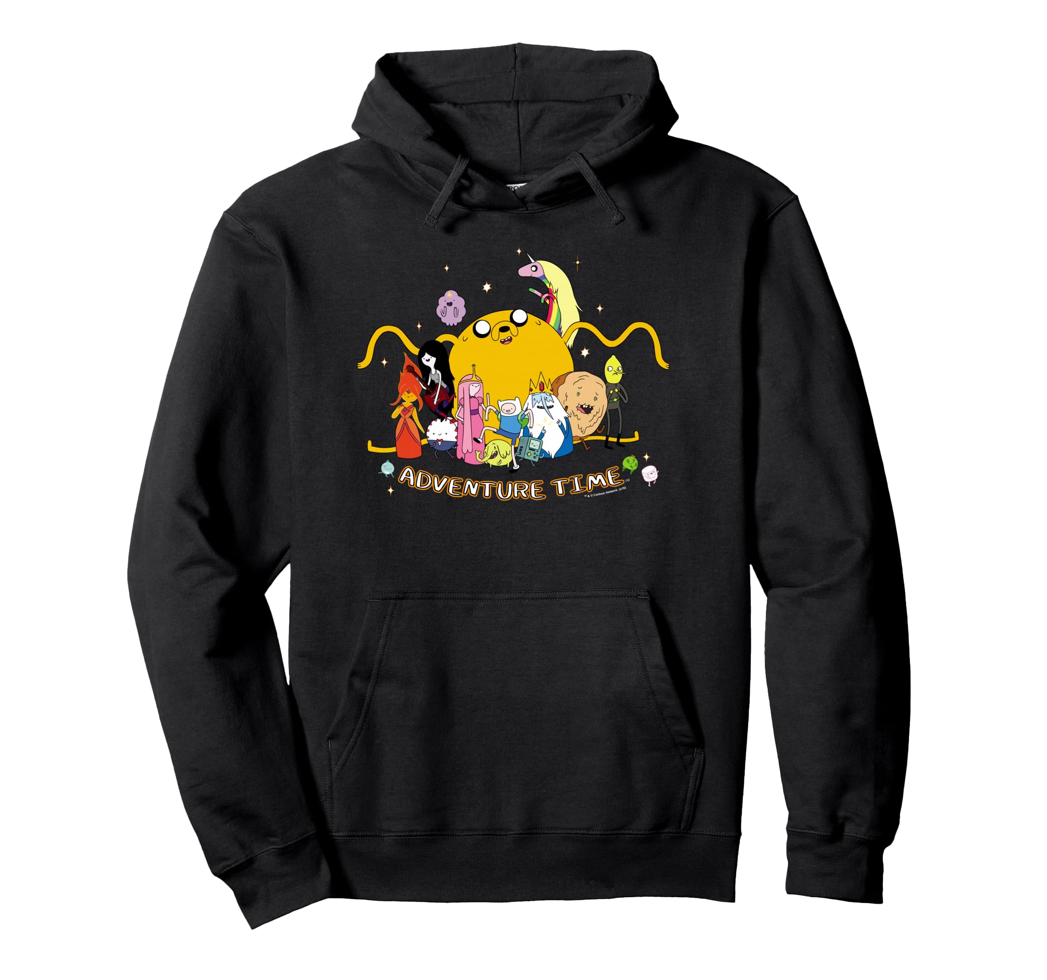 Adventure Time Outstretched Pullover Hoodie Small