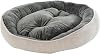 Pet Dreams Legend Luxury Cat/Dog Bed, Anti-Slip Underlayment, Certified Plush Fabric, Washable, Silicone Fiber Filled (50 x 40 cm)