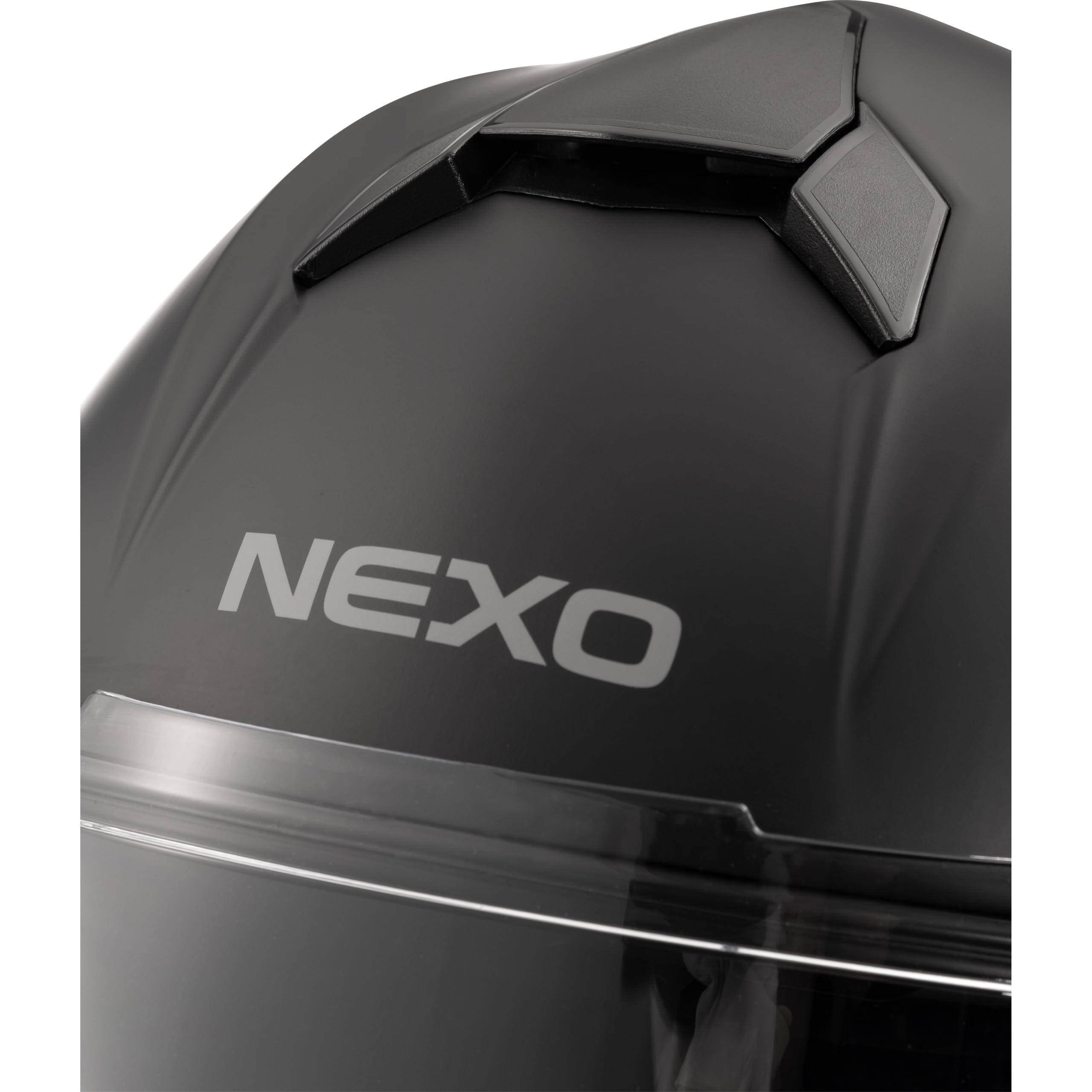 Nexo Integralhelm Comfort II – Thermoplast – Kratzfestes Visier – ECE 22/06