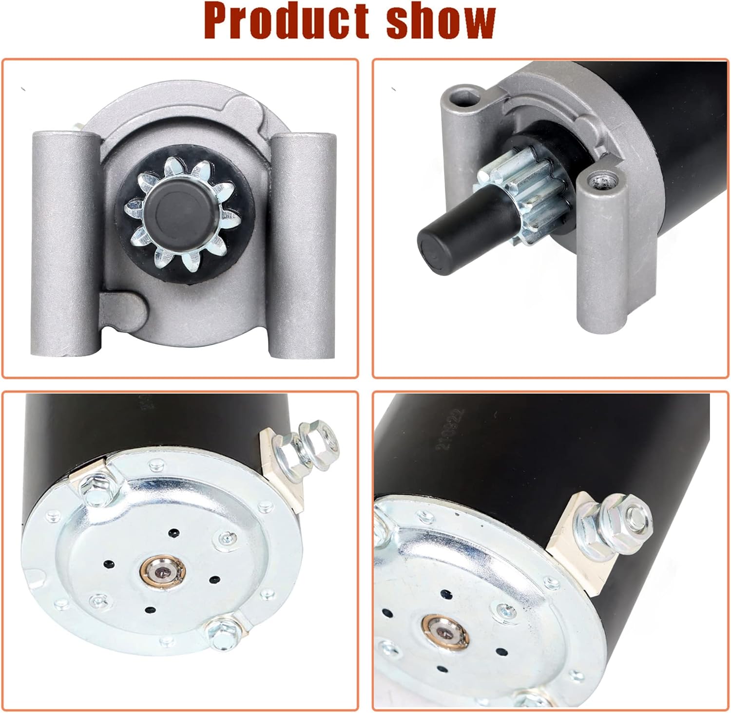 Starter Motor Replacement for Kohler Courage Twin SV710 SV715 SV720 SV725 20HP 23HP 25HP 27HP 32-098-01 32-098-01S 32-098-03 32-098-04 32-098-04S 32-098-08-S