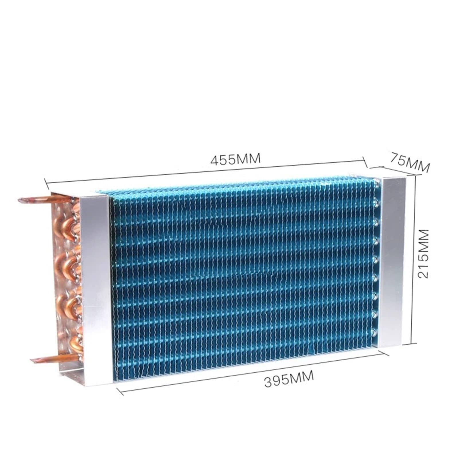 Compatibile for 3 * 8 * 455MM Evaporatore Congelatore Frigorifero Vetrina refrigerata Condensatore raffreddato ad aria Tubo di rame Pinna Parte ricambio fai da te