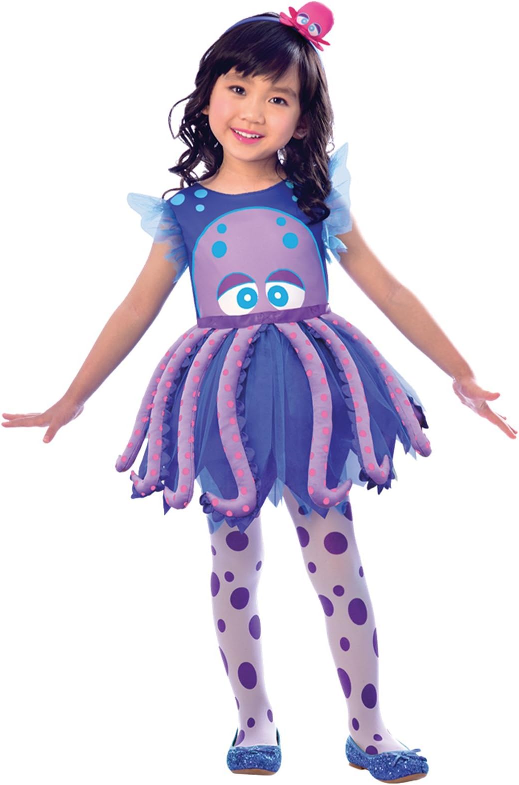 amscan Bubbly Octopus Dress with Headband - Age Years 1 PC