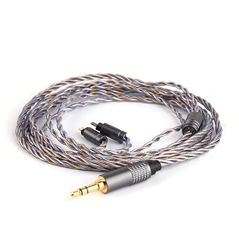 Tripowin Zoe 4core 24AWG HiFi IEM Replacement Cable with 3.5mm Jack