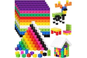 Translucent Linking Cubes for Educational Fun and Skill Development