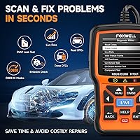 Vista 3 de FOXWELL NT301 OBD2 Scanner Live Data Professional Mechanic OBDII Diagnostic Code Reader Tool for Check Engine Light