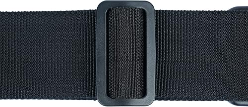 Miniatura 7 de MELOTOUGH Cinturón de herramientas acolchado con anillo en D para hombre, resistente y duradero, doble hebilla de rodillo de metal, hebilla de