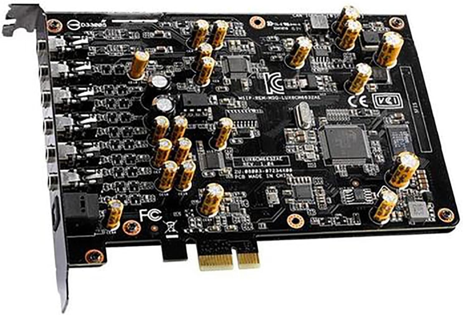 Tarjeta de Sonido Interna Fit for la Tarjeta de Sonido ASUS Xonar Ae Tiene una Calidad de Sonido de Alta definición de 192 kHz / 24 bits Tarjeta de Sonido para Juegos 7.1 Pcie,