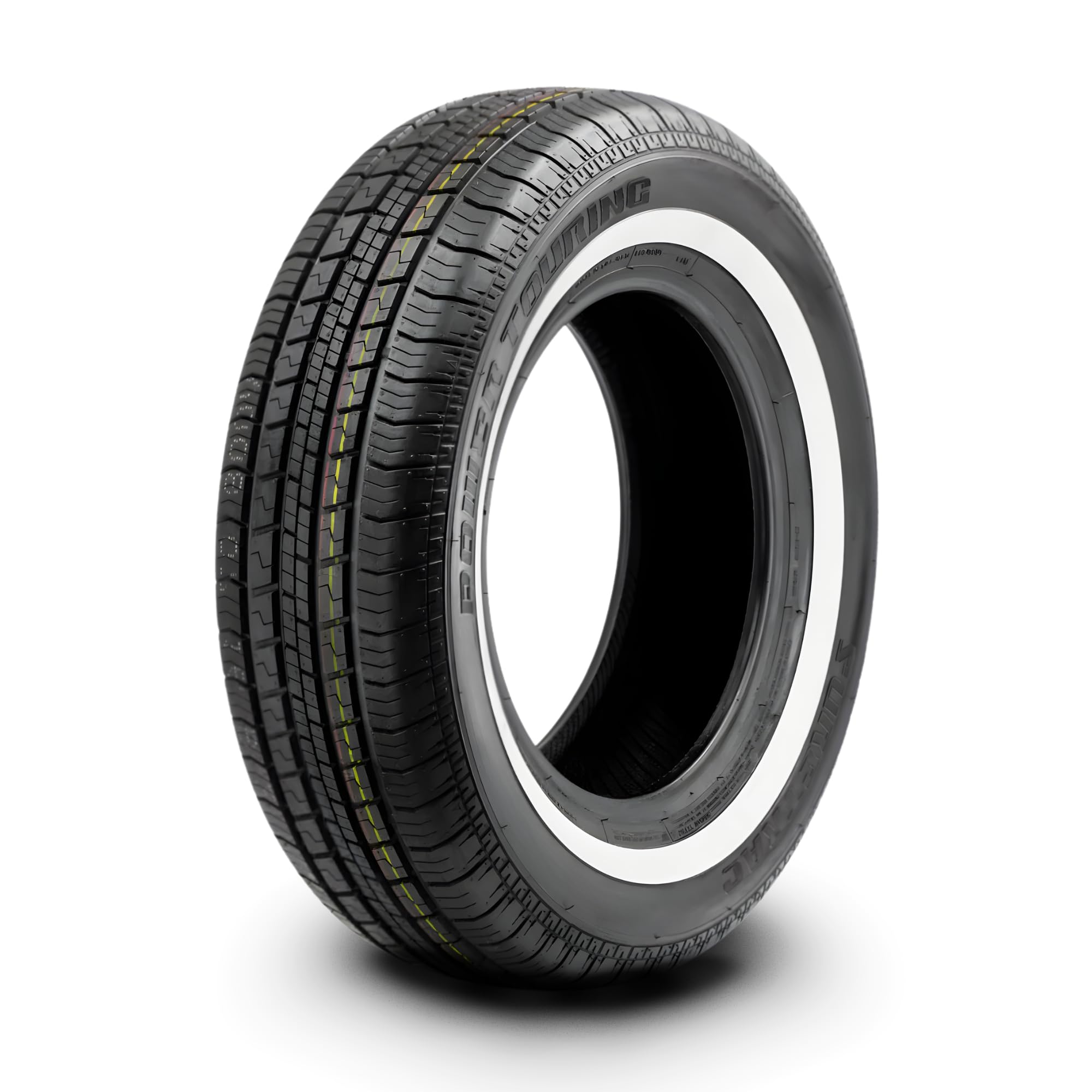 Tectonic P175/70R14 Suretrac Power Touring 84S | (WSW) White Side Wall All-Season Touring Tire | Premium Passenger Car Tire | P175/70R14 | 175 70 14 | 1757014 | TIRE ONLY - 2