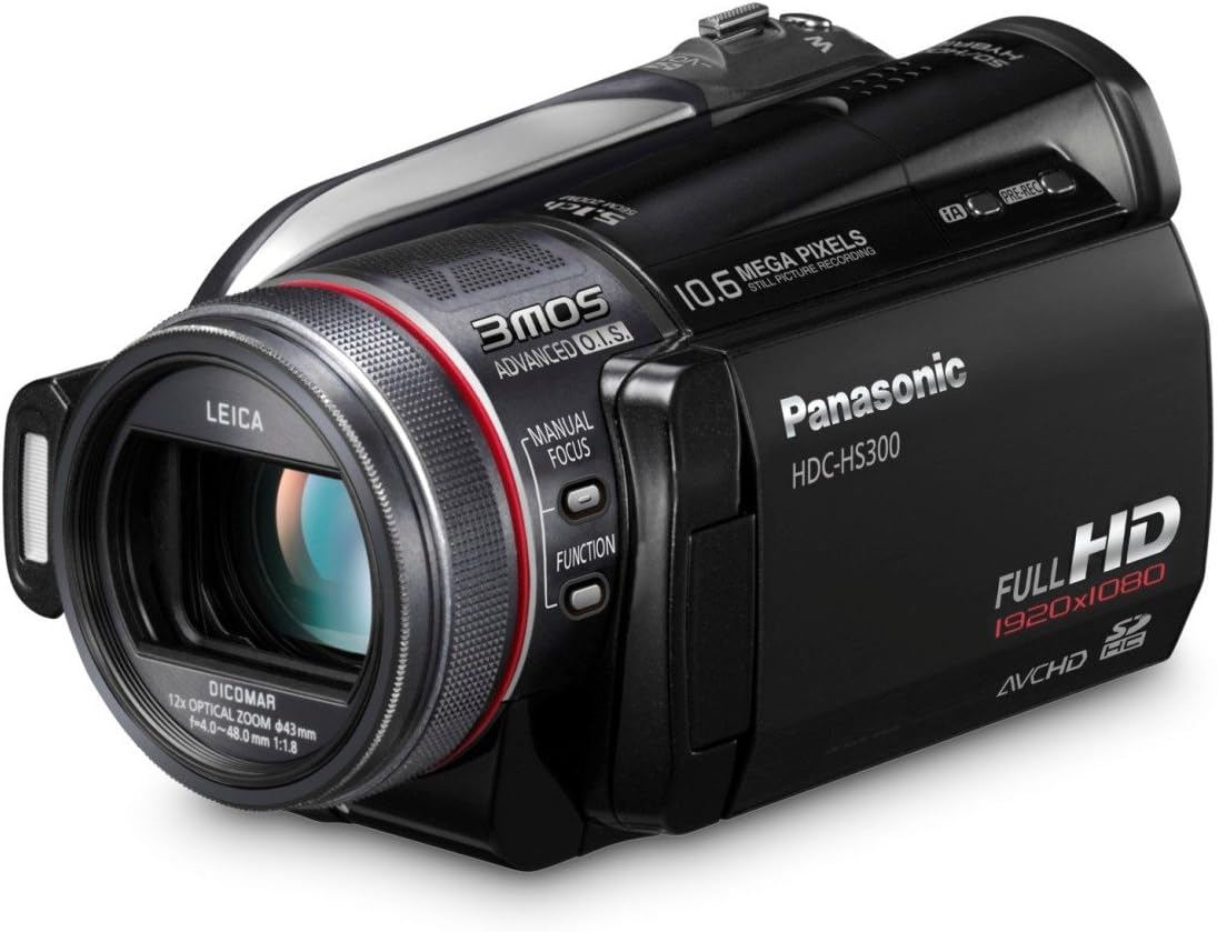 Panasonic HDC-HS300 HDD HD Camcorder (Black)