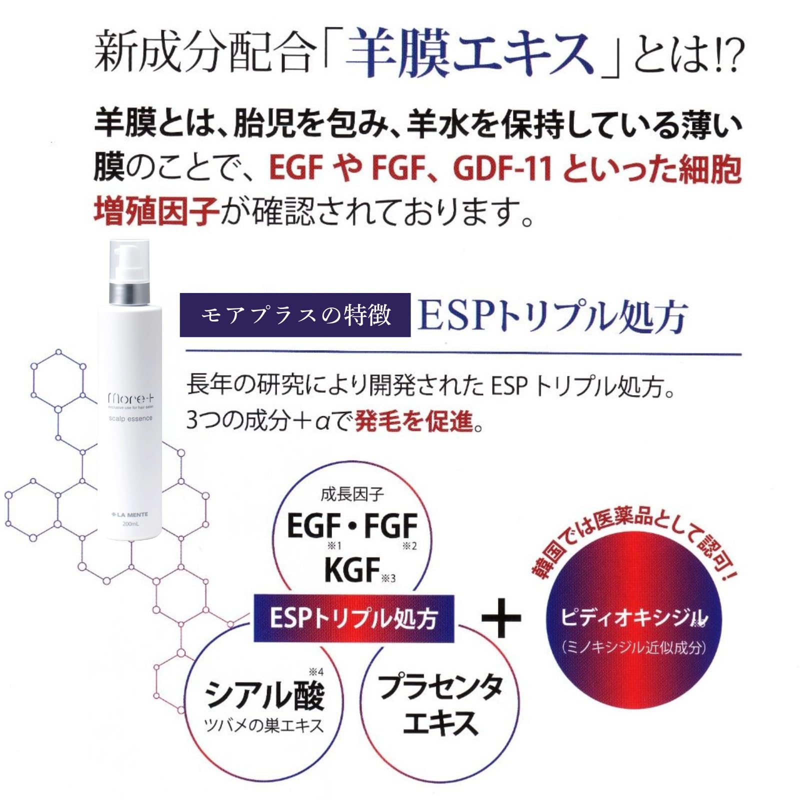 お得！ラメンテヘアエッセンス２本セット/モアプラス スカルプエッセンス お得！【ラメンテヘアエッセンス2本セット】モアプラス スカルプ