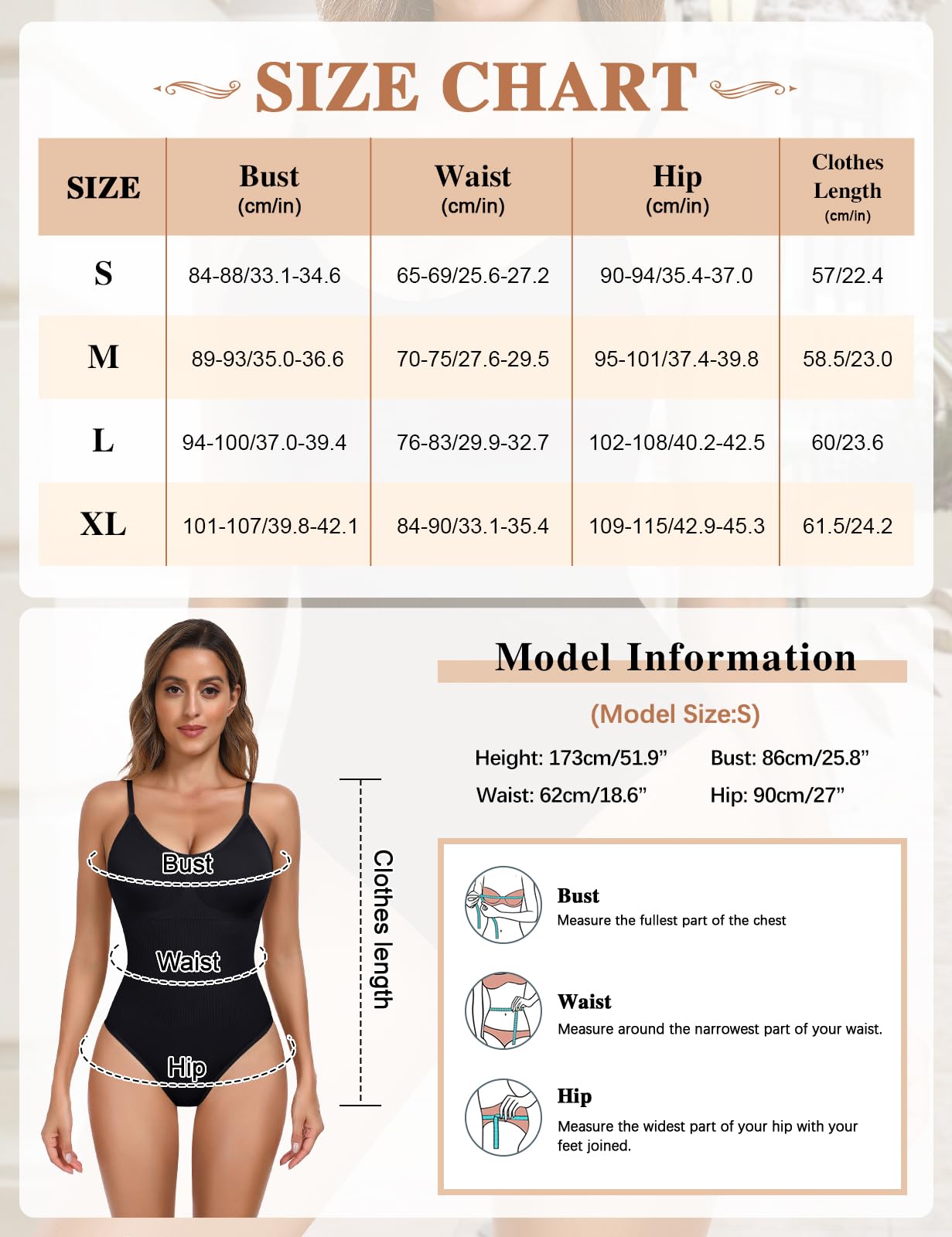 Tuopuda Body Contenitivo Modellante Donna Body Shaper Perizoma Bodysuit Guaina Contenitiva Shapewear Intimo Snellente Pancia Piatta Dimagrante Shaping con Reggiseno Spallino Regolabile