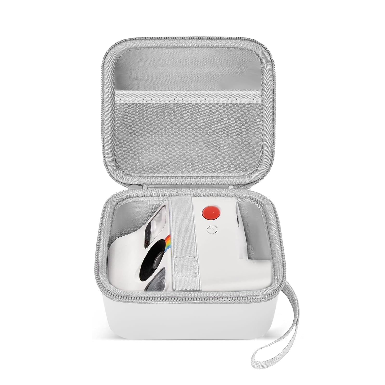 Leayjeen Custodia Rigida per Fotocamera Istantanea Polaroid Go 2, Bianca