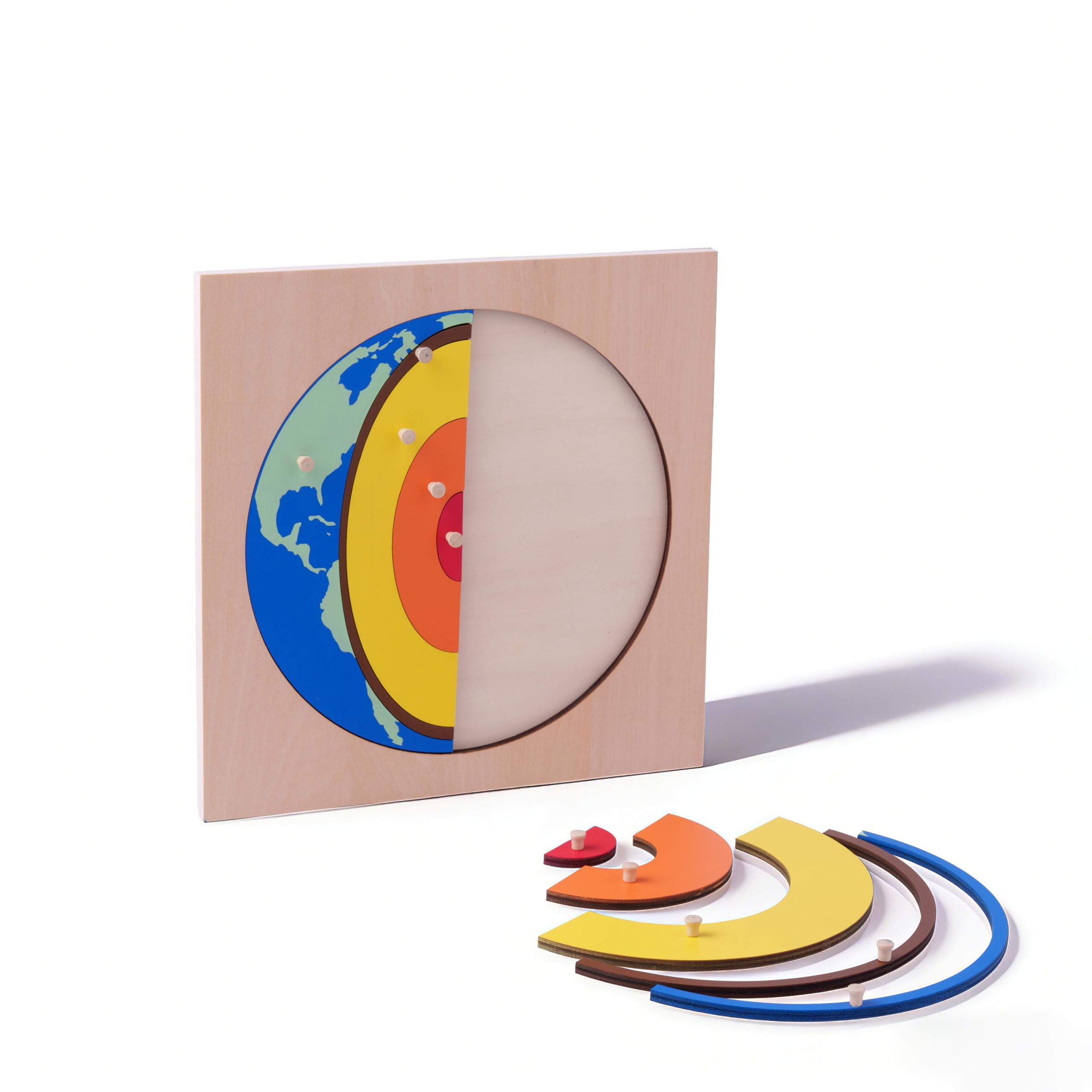 Materiales de geografía Montessori – Mapas del mundo, países continentes, juguetes educativos de madera para preescolar primaria, aula de educación en casa a partir de 3 años (rompecabezas Montessori