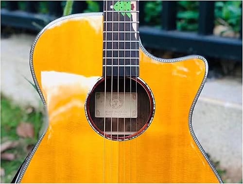 Miniatura 3 de YYYSHOPP 41-inch VX-13 Acoustic Guitar Solid Spruce Top Rosewood Sides and Backguitarra Guitar Size  41 inches