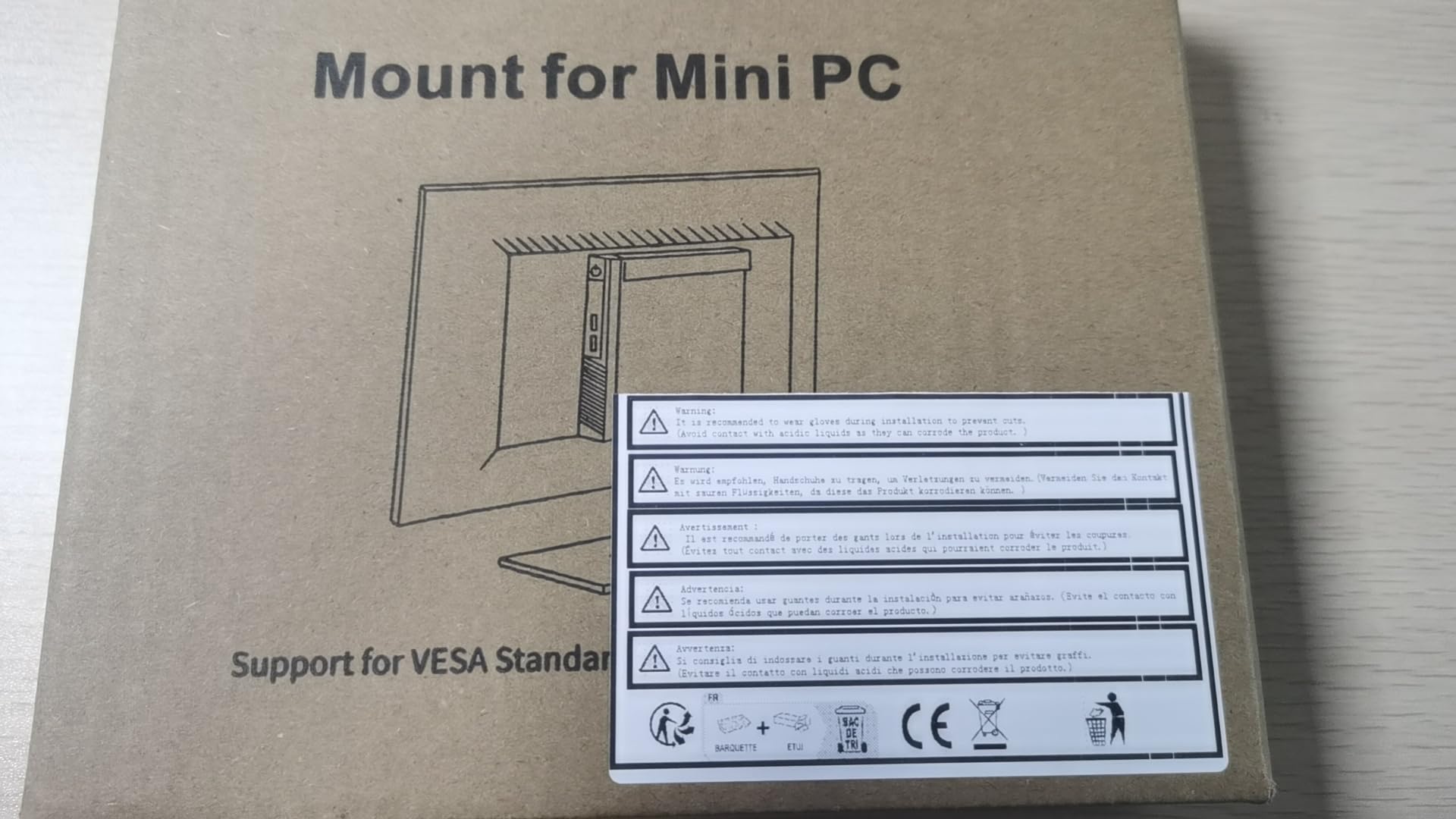 Uchwyt VESA Dell OptiPlex Micro Form Factor MFF 7010 7050 7080 5070 7060 3040 9020