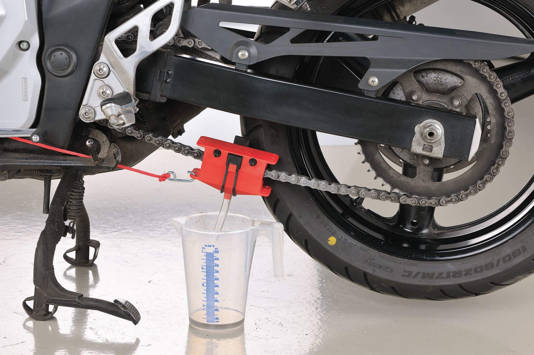 Kettenmax-Premium SET PULITORE LUBRIFICANTE PER LA CURA MANUTENZIONE PROTEZIONE DELLE CATENE MOTO…
