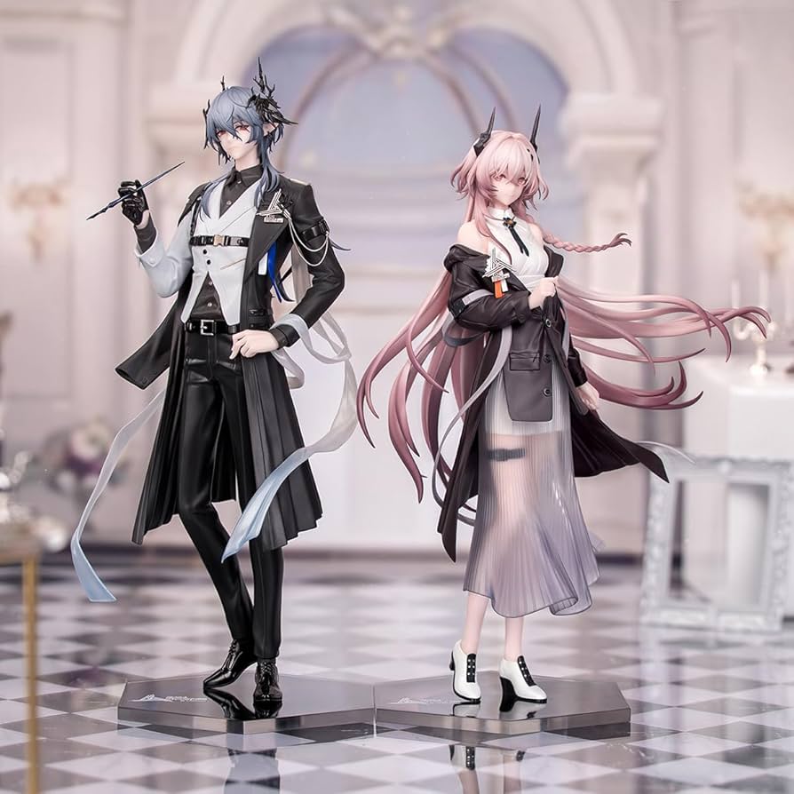アークナイツ●ロゴスウィシャデルテレジアフィギュアセット アークナイツ』テレジアとロゴスがシックな装いの「音律の旅Ver