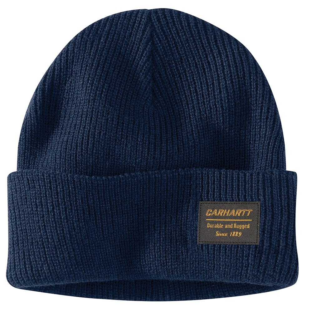 CarharttMen's Knit Rugged Patch Beanie