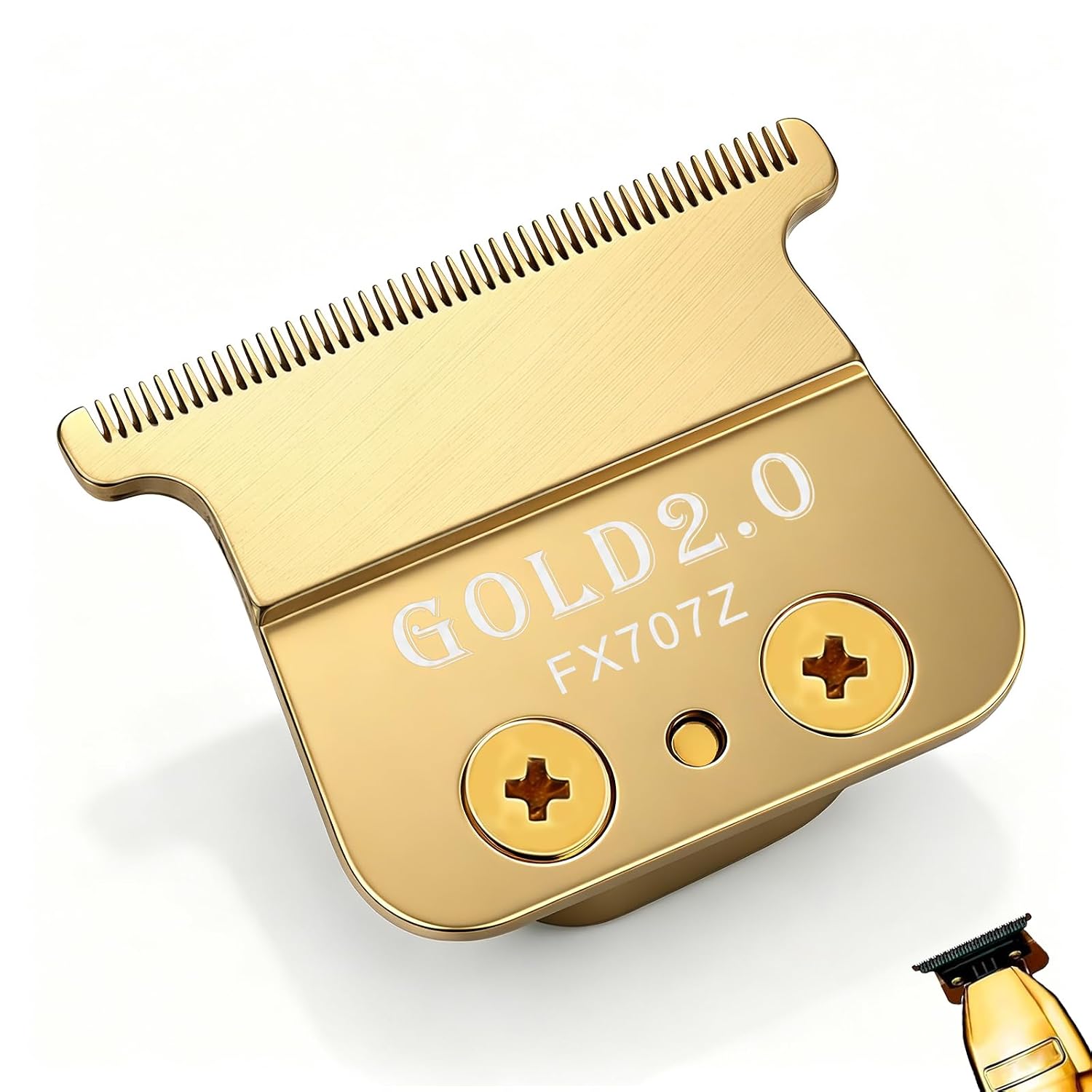 BLACKFX 2.0 Replacement Blades Compatible with BaBylissPRO FX787 & FX726 Trimmers, for Outlining Hair Trimmers (FX787) and Trimmers (FX726) -black