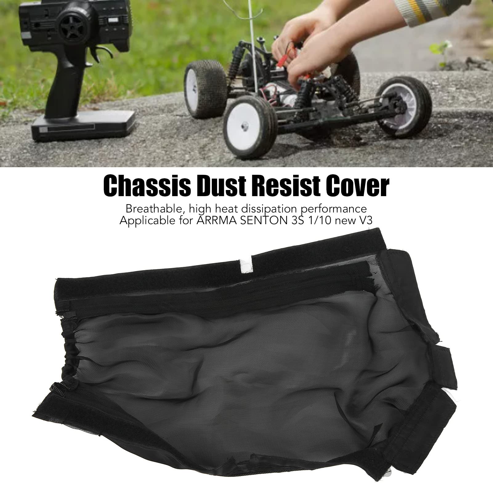 RC Chassis Staubschutzabdeckung Für ARRMA 6S 1/8 RC Auto - E-Typ