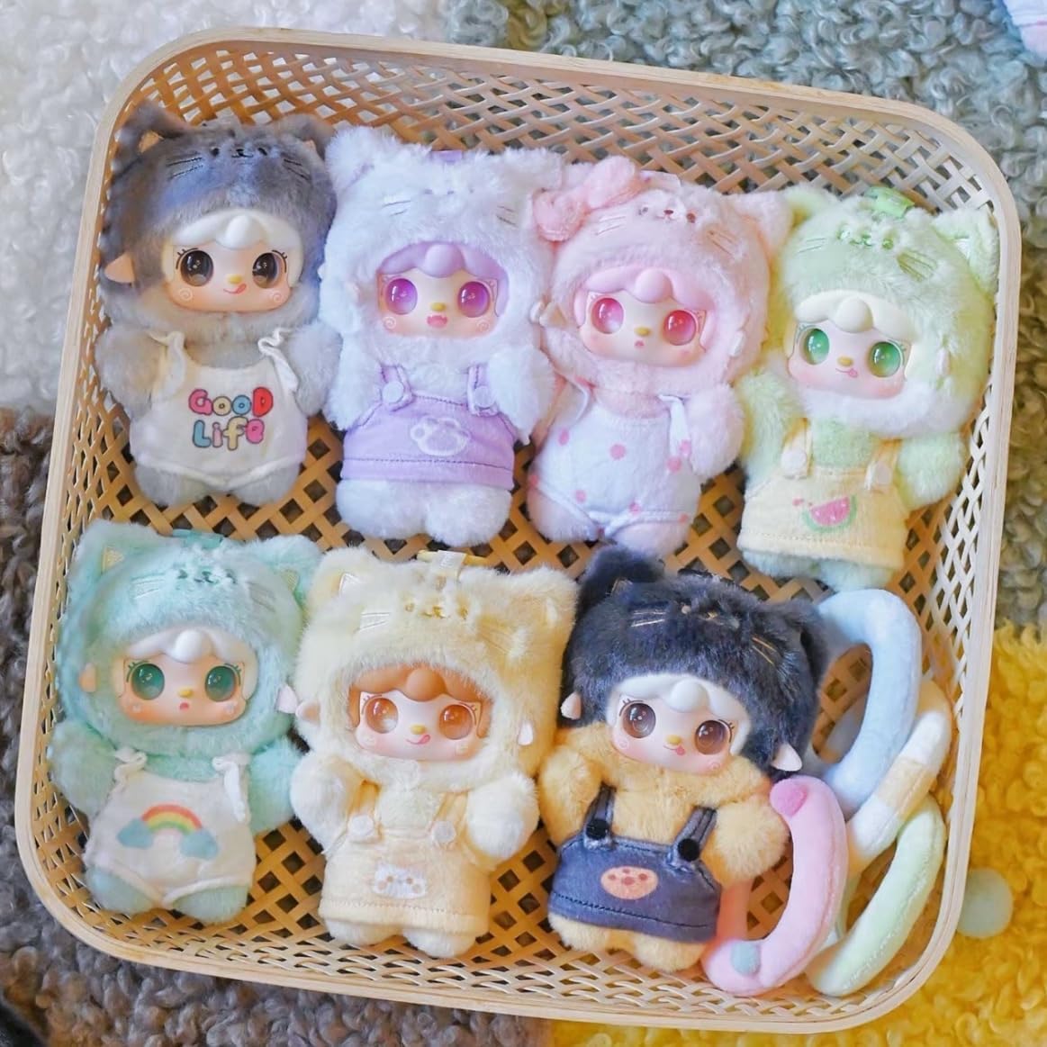 Amazon.co.jp: Yooki 喵喵夏日派对シリーズ ぬいぐるみ ブラインド