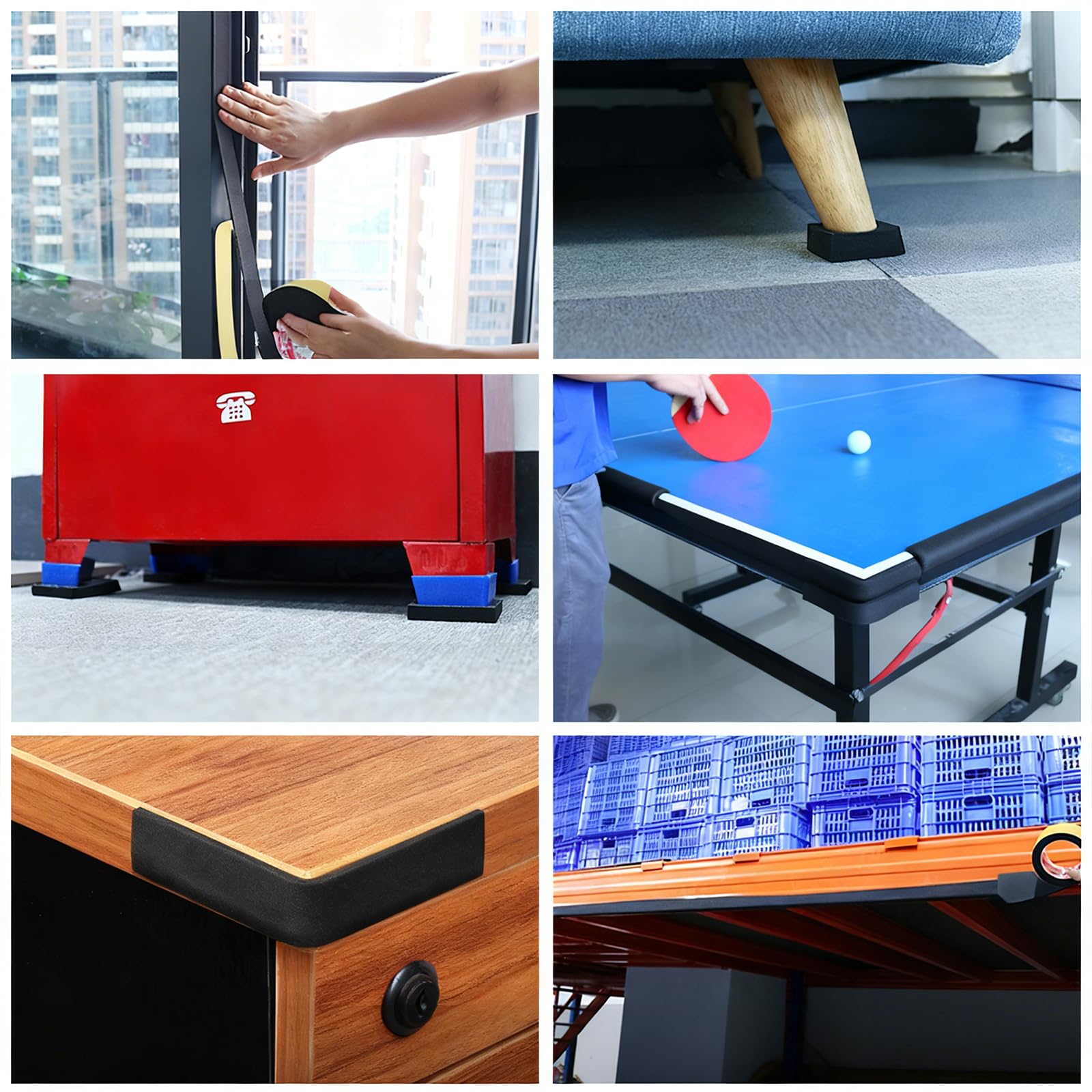 Cinta de espuma autoadhesiva para burletes, Cinta de sellado autoadhesiva espuma EPDM 2 m 20 mm x (20-50) for impermeabilización y reducción ruido(20mmx20mm)