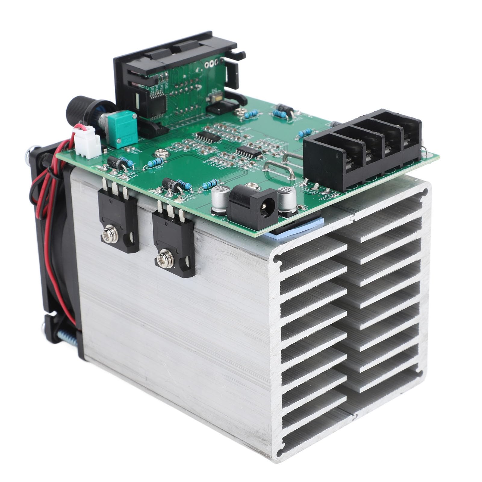 FTVOGUE Elektronischer Lasttester, DC 12 V, Batteriekapazitätstester-Modul, 250 W, 0 Bis 20 A, Digitalanzeige, Konstantlast-Entladungsmesser für Lithium-Batterie-Tests, Heimwerker und