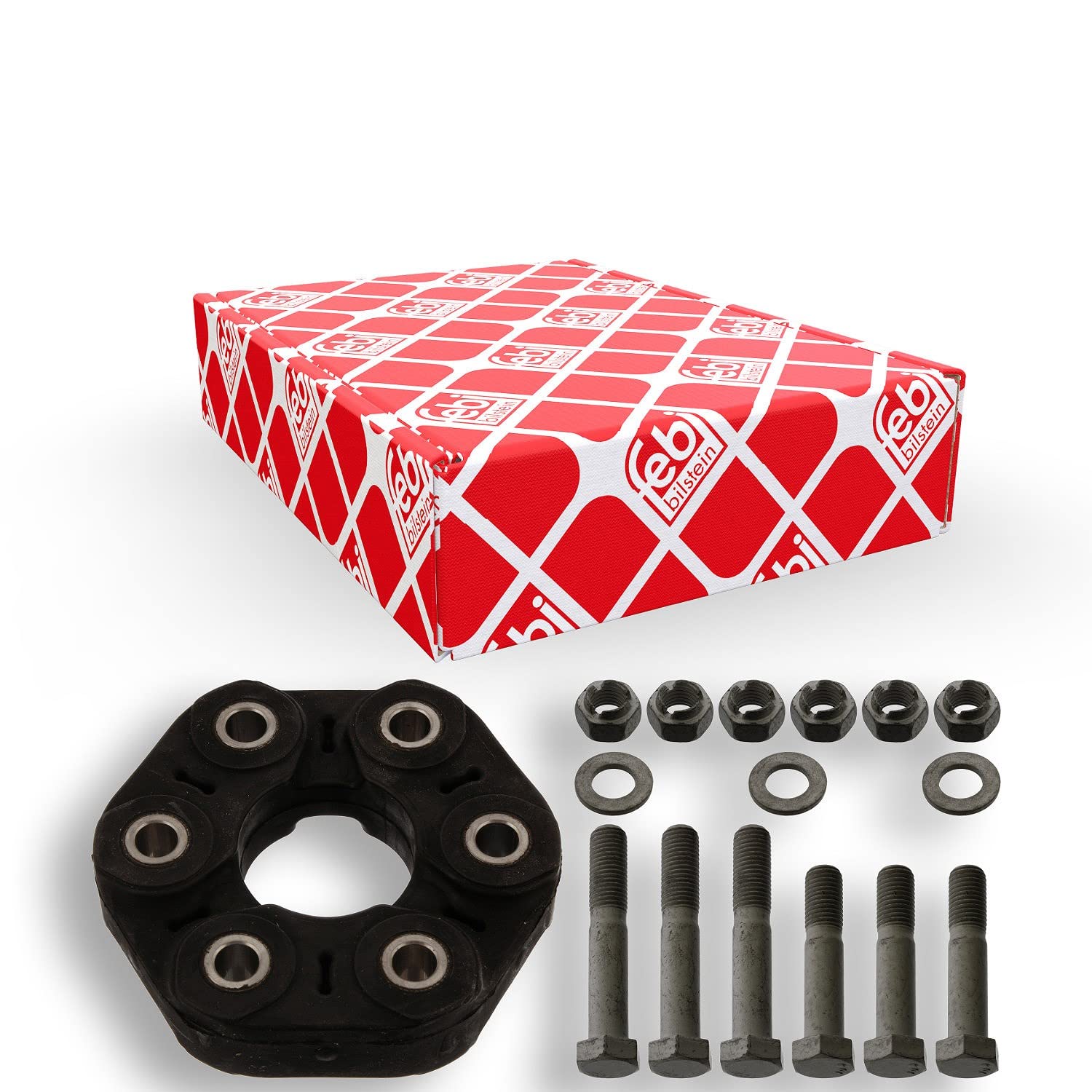 febi bilstein 43473 Flexible Coupling Kit for propshaft, pack of one