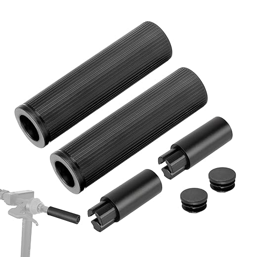 ulip E-Scooter Handlebar Grips Handlebar Extender Kit for Segway Ninebot Max G30 G30LP G30E Holding Dashboard and Rear View Mirrors black