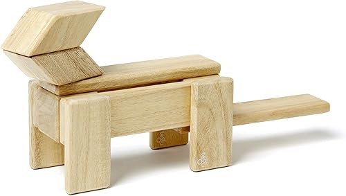 Miniatura 11 de Juego de bloques magnéticos de 14 piezas Tegu, sets de 14 piezas, Natural