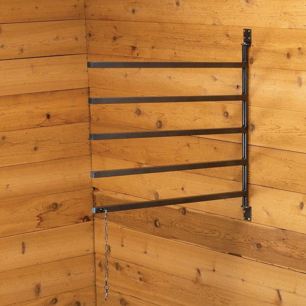 EASY-UP Pro Heavy Duty Swing Out Pad Rack | 180 Swivel Design, Heavy-Duty Construction, Space-Saving, 5 Large Pads Capacity, 7-Year Warranty |