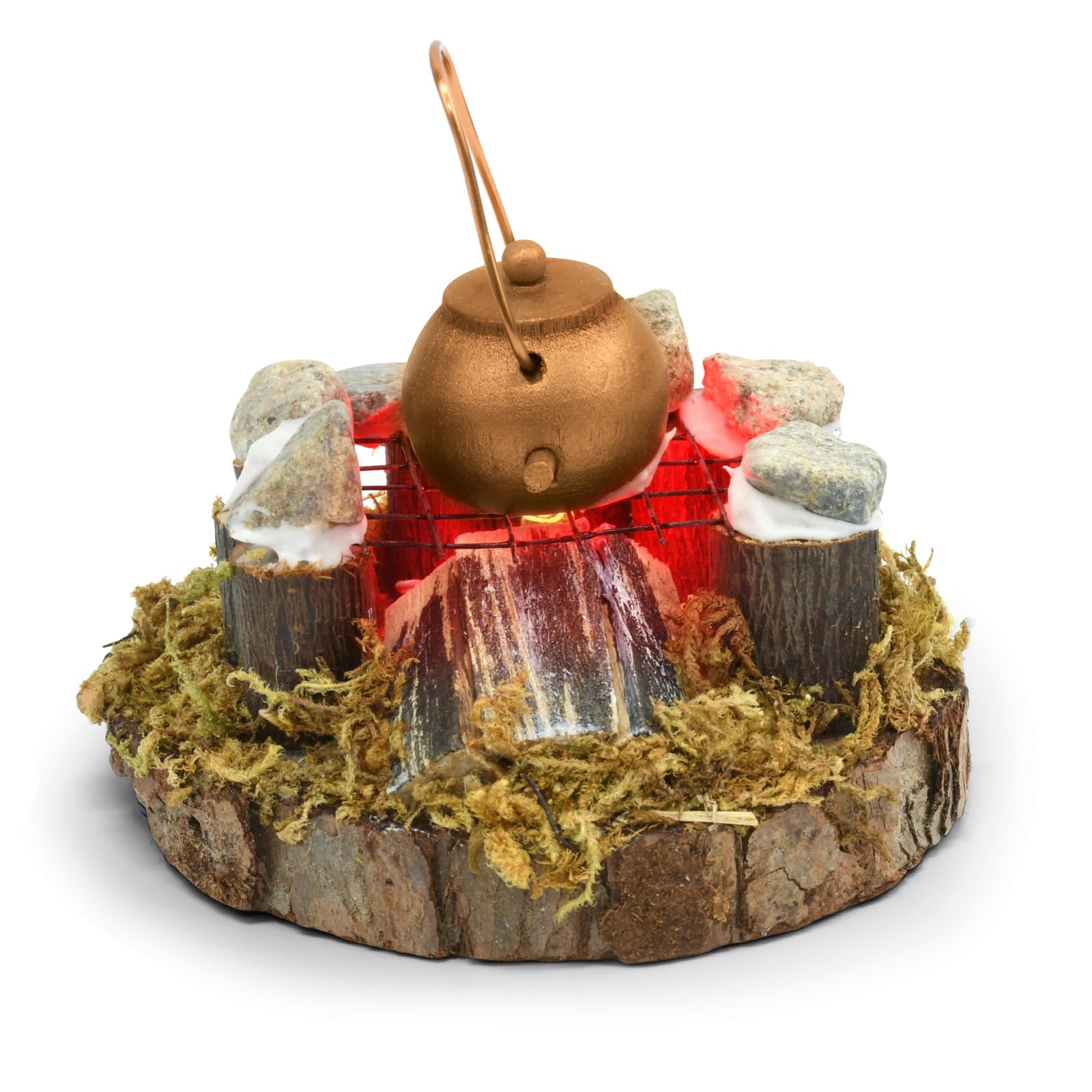 Barbecue miniature pour maison de poupée, four extérieur rond 1:12 accessoire de cuisson