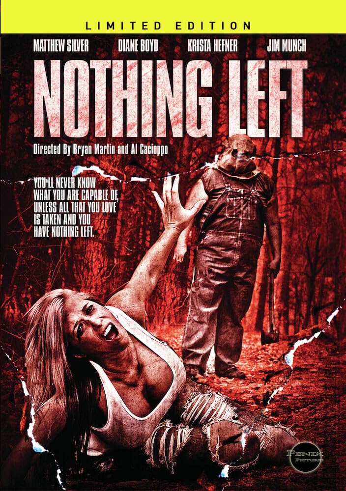 Nothing Left en DVD para tus noches de cine de intriga y tension en casa