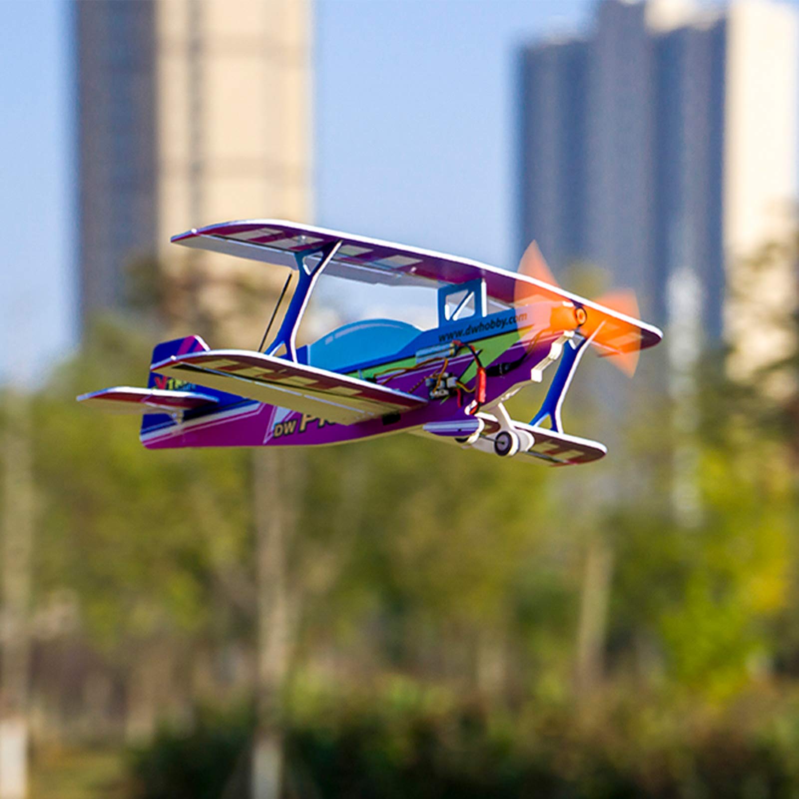 Amazon.co.jp: 450mm翼幅、JUANZI DWH E3005-152E PITTS飛行機