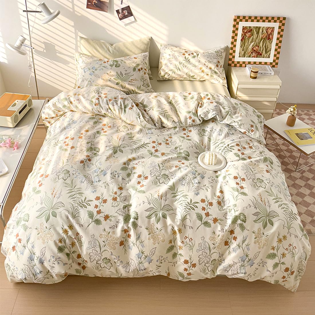 Set Biancheria Letto 4 Pezzi Microfibra - Copripiumino Zip E Lenzuolo Angolato - Foto 10