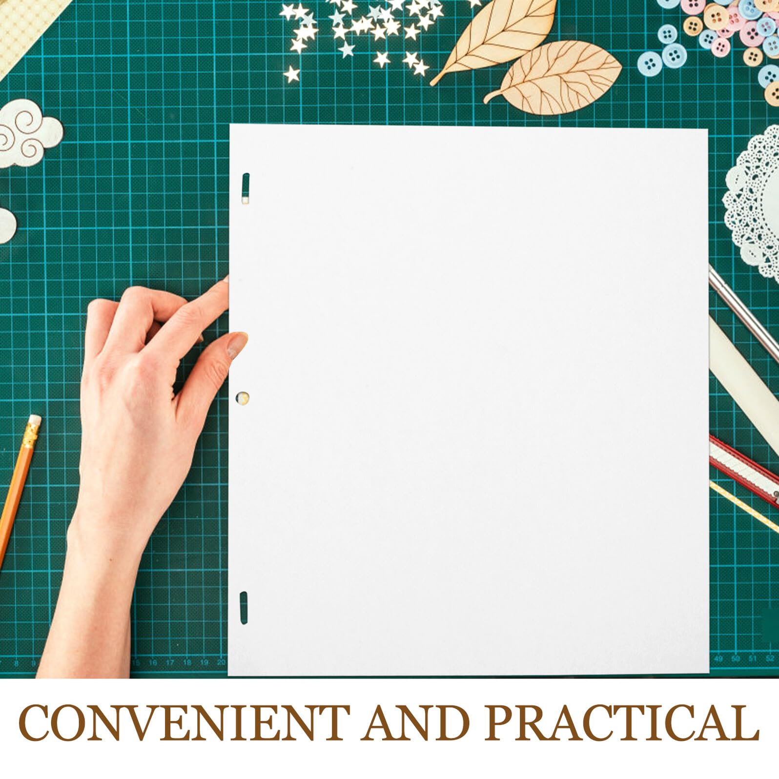 SOIMISS 200 Stück Animationspapier Positionierung Weißes Zeichen Transparentpapier Stabiles Tracing Paper für Künstler Studenten Vielseitig für Zeichnung und Animation