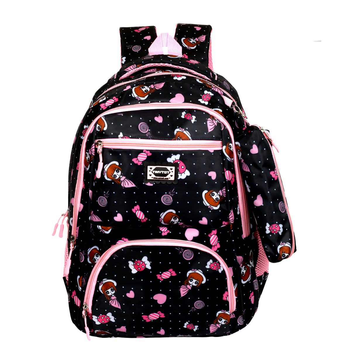 Tinytot 26 Litre School Bag Water-Resistant Backpack - Unisex Large 18 Inches Multipurpose Travel Backpack for Boys & Girls, Men & Women- Ideal for College and School and office Use