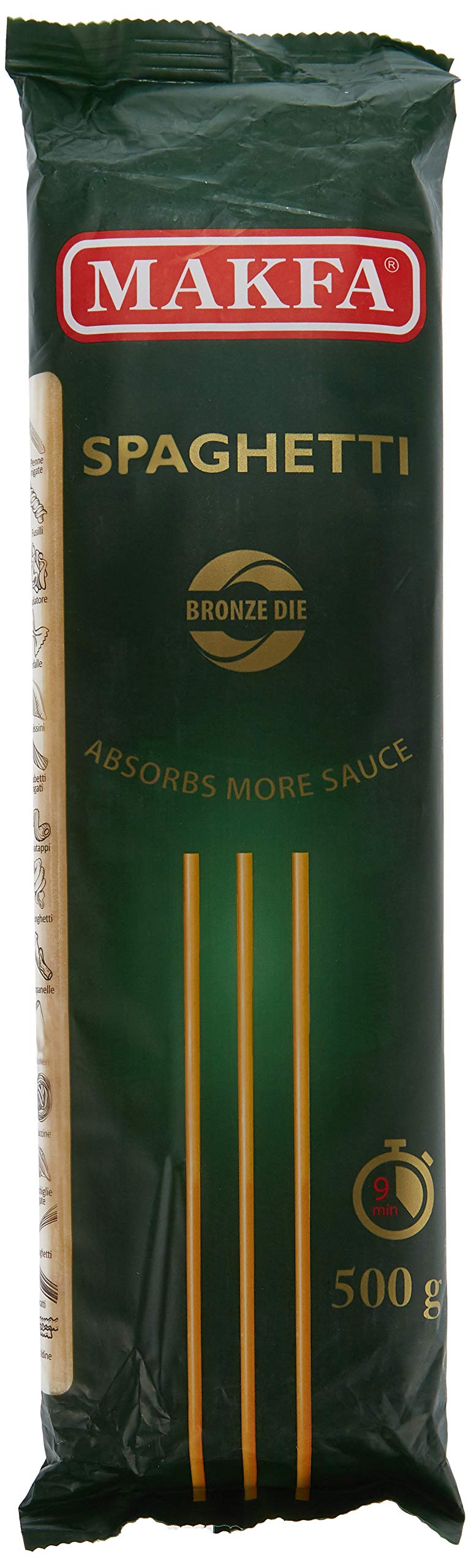 MAKFA Pasta Spaghetti, 500g (Pack of 1)