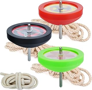 スピンギア 認定こま ツバメ 3個 セット (黒 - 赤 - 黄緑)